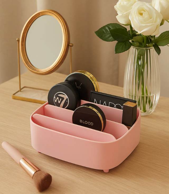 Gillian Jones Bord-Organizer med 4 Rum - Dusty Rose