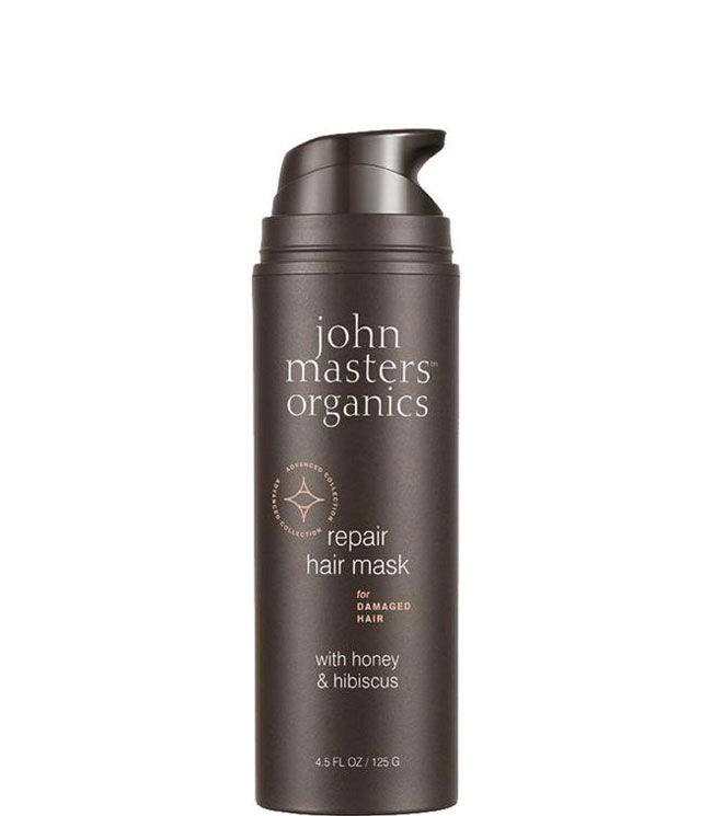 John Masters Organics Repair Hair Mask with Honey & Hibiscus, 125 g.