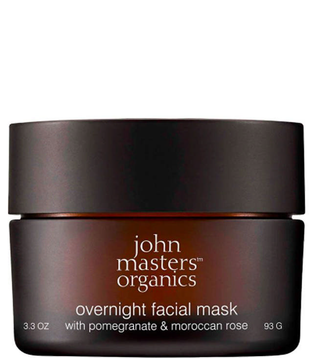John Masters Organics Overnight Facial Mask Pomegranate & Moroccan Rose, 93 g.