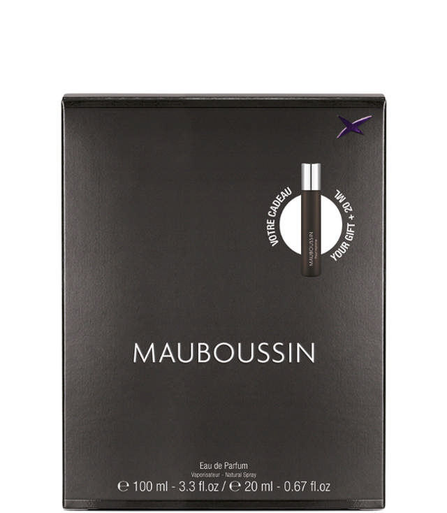 Mauboussin Homme Travel Edition - EDP 100 ml. + Travel Spray EDP 20 ml.