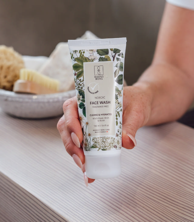 Raunsborg Face Wash For Sensitive Skin, 100 ml.
