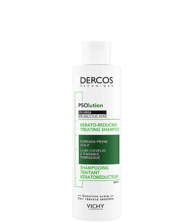 Vichy Dercos Psolution Shampoo Kerato Reducing Treatment, 200 ml.